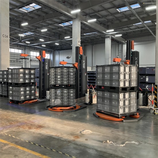 特斯拉——X500-P全自動M型壓頂智能纏繞機